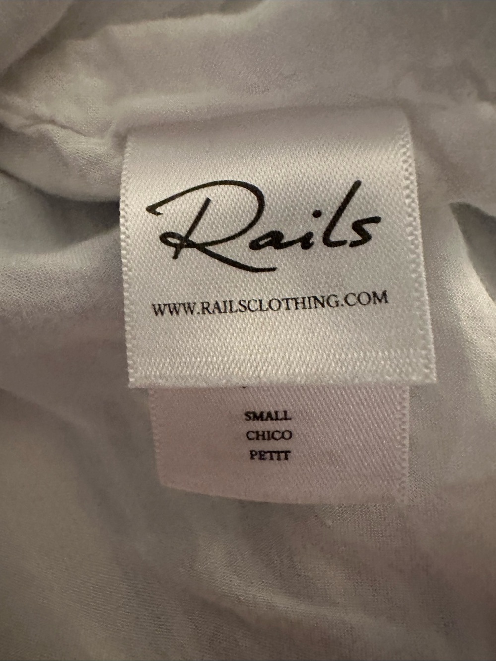 Rails Ashlyn Levanzo Blue and WhiteStriped V-Neck Midi Dress Size Small - Picture 8 of 9